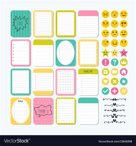 Cute Notebook Template